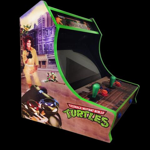 Turtles Bartop Arcade Cabinet Kit 2