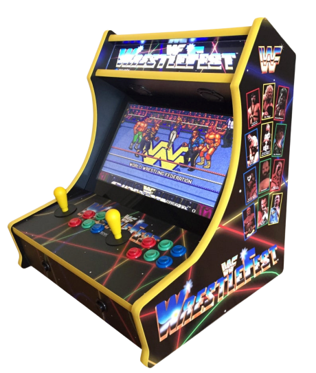WWE Bartop Arcade Cabinet - 1300 Games 