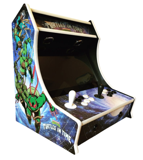 Ninja Turtles Bartop Arcade Cabinet - 1300 Games - Two Players - Retro Gaming Haven