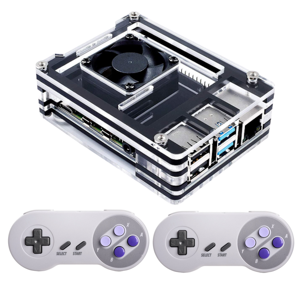 RetroGamingHaven Ultimate Retropie 256GB Raspberry Pi 4 Retro Gaming Console Complete Build 50+ Consoles Over 100,000 Games -  Emulation Console Video Game System Raspberry Pi 4 - Plug And Play 256GB